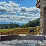 Lk Mountain I Segmenty Z Prywatnym Jacuzzi, Sauna I Widokami Na Gory I Jezioro Falsztyn