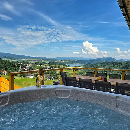 Segmenty Z Prywatnym Jacuzzi I Widokami Na Gory I Jezioro *