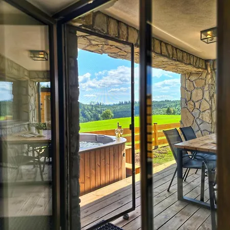 Lk Mountain I Segmenty Z Prywatnym Jacuzzi, Sauna I Widokami Na Gory I Jezioro * Falsztyn