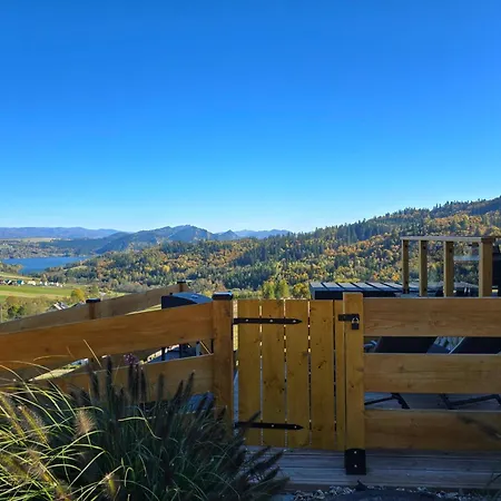 Lk Mountain I Segmenty Z Prywatnym Jacuzzi, Sauna I Widokami Na Gory I Jezioro Falsztyn