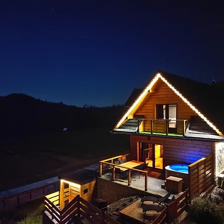 Lk Mountain I Segmenty Z Prywatnym Jacuzzi, Sauna I Widokami Na Gory I Jezioro