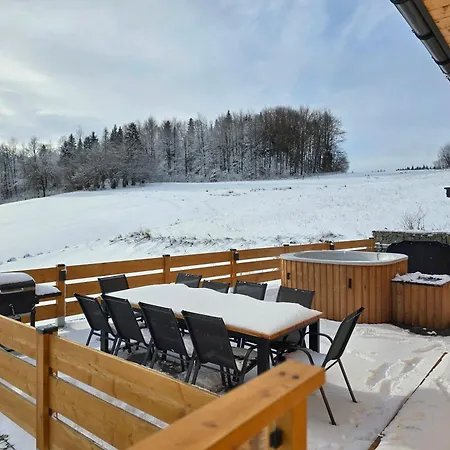 Segmenty Z Prywatnym Jacuzzi I Widokami Na Gory I Jezioro *